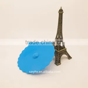 Food Grade Silicone Cup Cover/Silicone Cup Lid / SiliconeTea Cup Cover thumbnail-1