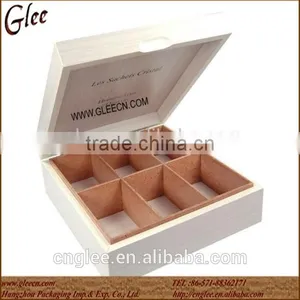 Custom Made Tea Bag Storage Boxes, Pine Wood Gift Box thumbnail-1