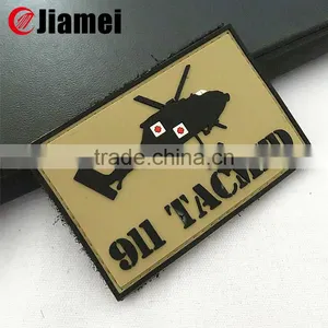 OEM Soft Rubber Military Patch Maker Cheap Made Custom Pvc Patch thumbnail-1
