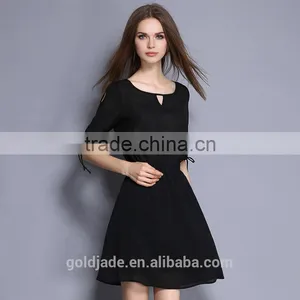 2017 Ladies Fashion New Design High Quality Casual Trendy Dresses thumbnail-3