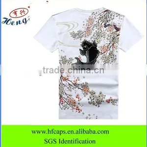 Fashion Cotton Customize Sublimation t Shirts Design thumbnail-1
