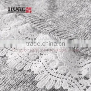 Long Sleeve Lace Hem Pullover Girls Knitted Sweater thumbnail-2