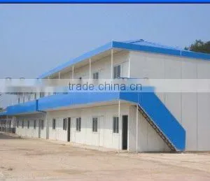 Two Storey Steel Structure Made Prefab House thumbnail-1