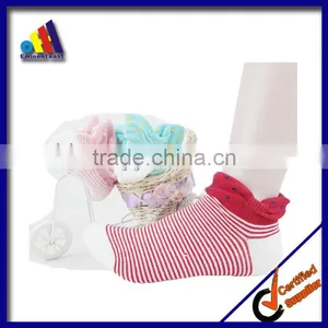 2014 New Arrived Custom Wholesale Colorful Candy Color Comfortable Women Cotton Ankle Socks thumbnail-1