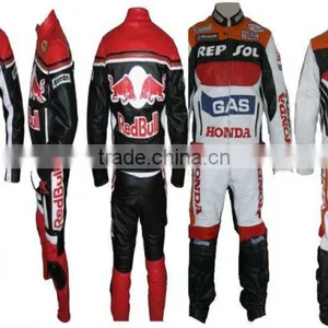 Motorbike Motorcycle Leather Racing Suit thumbnail-1