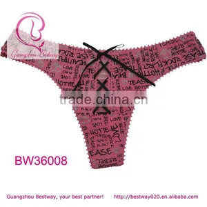 Photos Sexy Open of Hot Sale New Fashion Sex Porducts Ladies Thong g String in Apparel thumbnail-1