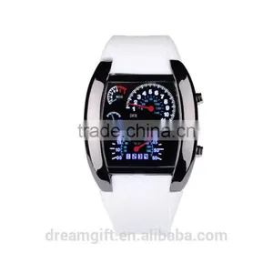 Stock Wholesale 2015 LED Digital Watches Men's Aviation Sector Dashboard Watches Watches Fashion for Men Women Watch thumbnail-4