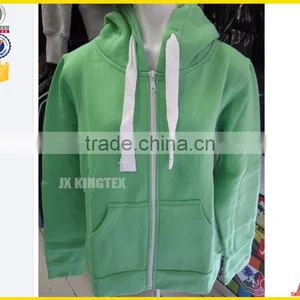 Contrast Wholesale Color OEM/ODM Service Men's Pink Zipper-up Hoodies With Your Own Logo thumbnail-4
