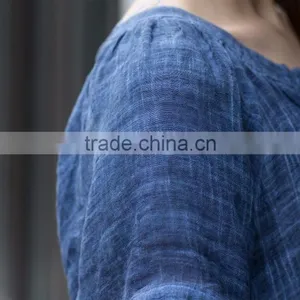 Casual Blouse for Young Lady Fat Lady Dress Latest Summer Shirt Loose Style Blouse for Young Ladies thumbnail-5