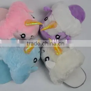 Walson Adult Unicorn Winter Warm Indoor Slippers 4 Colors thumbnail-2