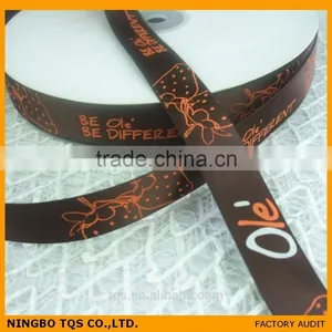 Factory Direct Selling High Density Polyester Satin Ribbon China thumbnail-3