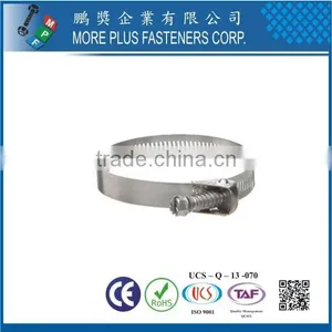 Made in Taiwan Stainless Steel Schlauchklemmen Quick Release Pipe Hose Clamp thumbnail-3