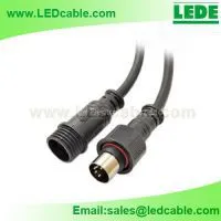 Waterproof Circular DIN Connector Cable thumbnail-1