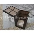 Outdoor Garden Wicker Pet Bed Comfortable Pet House For Dog / Cat thumbnail-1