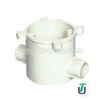 Electrical UPVC Two Way Extension Ring DIN thumbnail-1