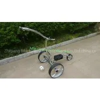2014 High Degree Stainless Steel Golf Trolley With Double Brushless Motors thumbnail-1