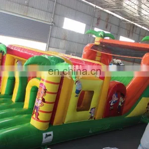 Palm Tree CE Certified Obstacle Course Jumping Inflatable thumbnail-2