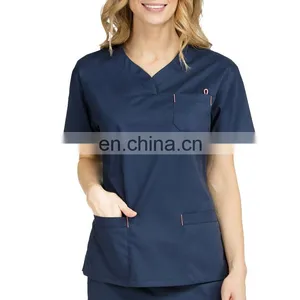 Medical Scrubs Wholesale Hospital Uniform Scrub Suit thumbnail-1