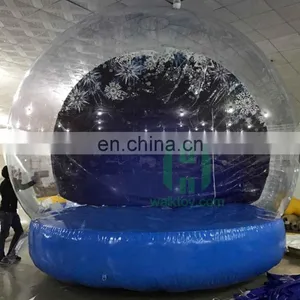 Latest Inflatable Snow Globe Ball ,cheap Snow Balls for Sale,inflatable Christmas Decoration Snow Ball thumbnail-1