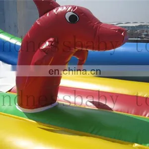Promotion Inflatable Ocean Slide, Dolphin Slide With Ocean Theme for Kids, Amuse Slide for Funny Party thumbnail-5