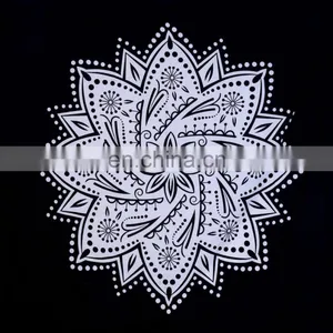 Ombre Mandala Indian Cotton New 2017 Tapestries Queen Wall Hanging Handmade Bedspread Bedding Home Decor thumbnail-2