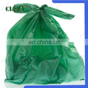 Earth Friendly Green Plastic Trash Bag With PLA Biodegradable Film thumbnail-1