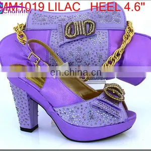 Italian Matching Shoes and Bags Nigeria Wedding Shoes and Bags African Shoes and Bag Sets thumbnail-1