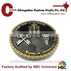 Custom 3d Challenge Coin With Soft Enamel thumbnail-4