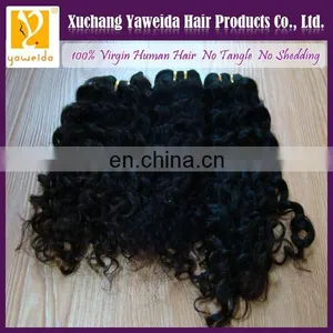 2014 Fashion Style Kinky Curl Hair Extension 100% Virgin Raw Unprocesse Virgin Indian Hair Weaving thumbnail-1