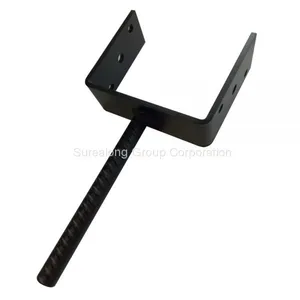 Galvanized Steel Building Material Hardware Heavy Duty Post Support Timber Connector thumbnail-4