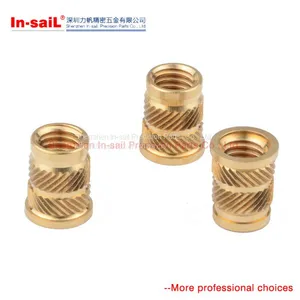 In-saiL Thread Inserts for Plastic,Ultrasonic Inserts,heat Staking Inserts thumbnail-5