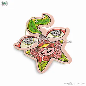 Customized Fashion Design Wholesale Rose-scented Paper Air Fresheners thumbnail-1