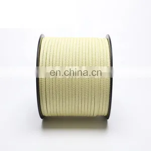 Heat Fire Resistant Flat Customized Aramid Fiber Braided thumbnail-2