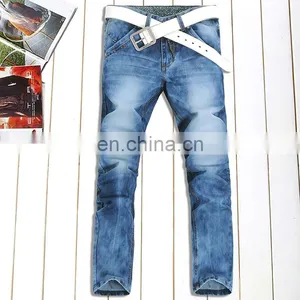 DiZNEW New Fashion High Quality Classic Relaxed Fit Jeans Men thumbnail-2
