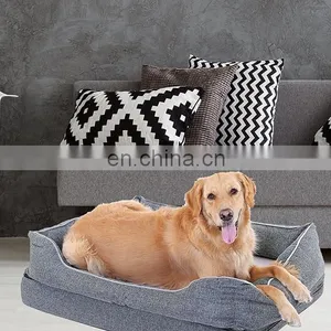High-quality Memory Foam Dog Bed - Removable Cover Waterproof Liner Luxury Dog Mat With Foam Mattress thumbnail-3