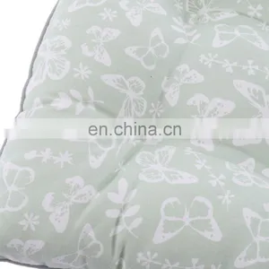 Square Recycle Seat Cushion Printed Chair Pads With Ties for Outdoor/Indoor thumbnail-6
