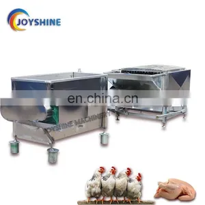 Good Performance Poultry Plucking Machine Slaughter Equipment for Chicken Scalding and Plucking Equipment thumbnail-3