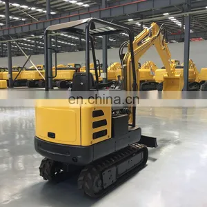Chinese Supply Cheap Price Good Quality Mini Excavator 1.8ton Steel Track for Sale With CE thumbnail-6