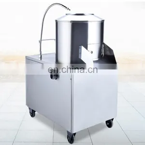 Stainless Steel Vegetable Washer and Peeler Machine/potato Peeling Machine thumbnail-2