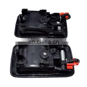 Free Shipping! 2pcs Front Rear Left Right Door Handle Inside Black for Toyota Tercel 4Runner thumbnail-3