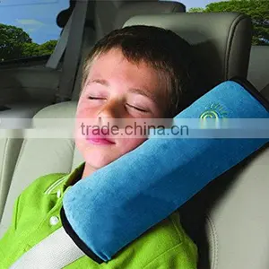 Auto Pillow Car Safety Belt Protect Shoulder Pad Adjust Vehicle Seat Belt Cushion for Kids Children thumbnail-1