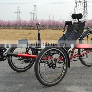 Electric 250w Folding Recumbent Trike thumbnail-5