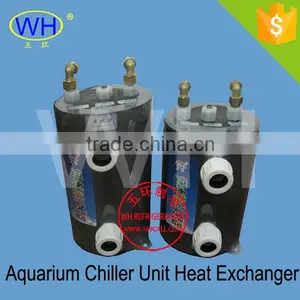 Anti-corrosion Titanium Heat Exchanger For Salt Water Aquarium Chiller thumbnail-3