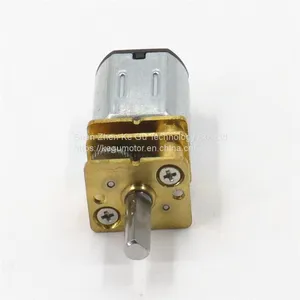 Low Speed 12mm Metal dc Electronic Gear Motor 3v 6v 12v 24v With N20 dc Motor for Door Lock thumbnail-5
