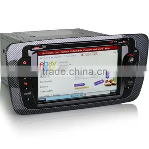 Erisin ES7695M 7" 2 Din Bluetooth Car Radio With GPS 3G for SEAT IBIZA thumbnail-3