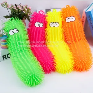 Glowing Glitter Caterpillar Soft Toy thumbnail-1