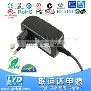 Modern&Switching AC to DC 12 Volt Power Adapters With European/ USA/ UK/ Australia/ Brazil/ Sweden Plug for CCTV Camera thumbnail-4