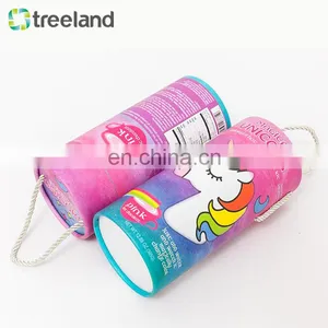 Designers Paper Tube and Core Paper Deodorant Tubes Tea Packing Paper Can for Tea Herbs Coffee Snacks Food Packaging thumbnail-4