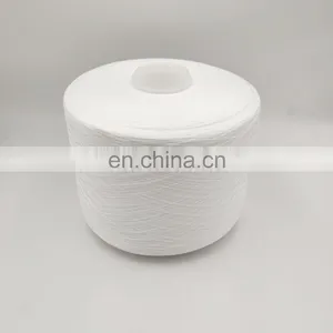 China Factory Hot Selling 100% Polyester Poly Poly Core Spun Sewing Thread Raw White thumbnail-4