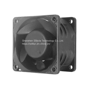 6cm Powerful Axial Cooling Fan 6038 12V Server Fan 60mm Dual Ball High Volume PWM Fan thumbnail-4